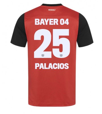Bayer Leverkusen Exequiel Palacios #25 Replika Hjemmebanetrøje 2024-25 Kortærmet